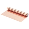 thumbnail image 1 of Rollos de hoja de cobre Uxcell 3500mm x 200mm x 0.01mm, tira de cobre 99.9% pura, placa de metal de lámina de cobre para proyectos de bricolaje, 1 of 6