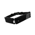 thumbnail image 2 of LEORX Black Pocket Belt Lightweight Comfortable Waist Pouch for Running Cycling and Hiking, 2 of 8