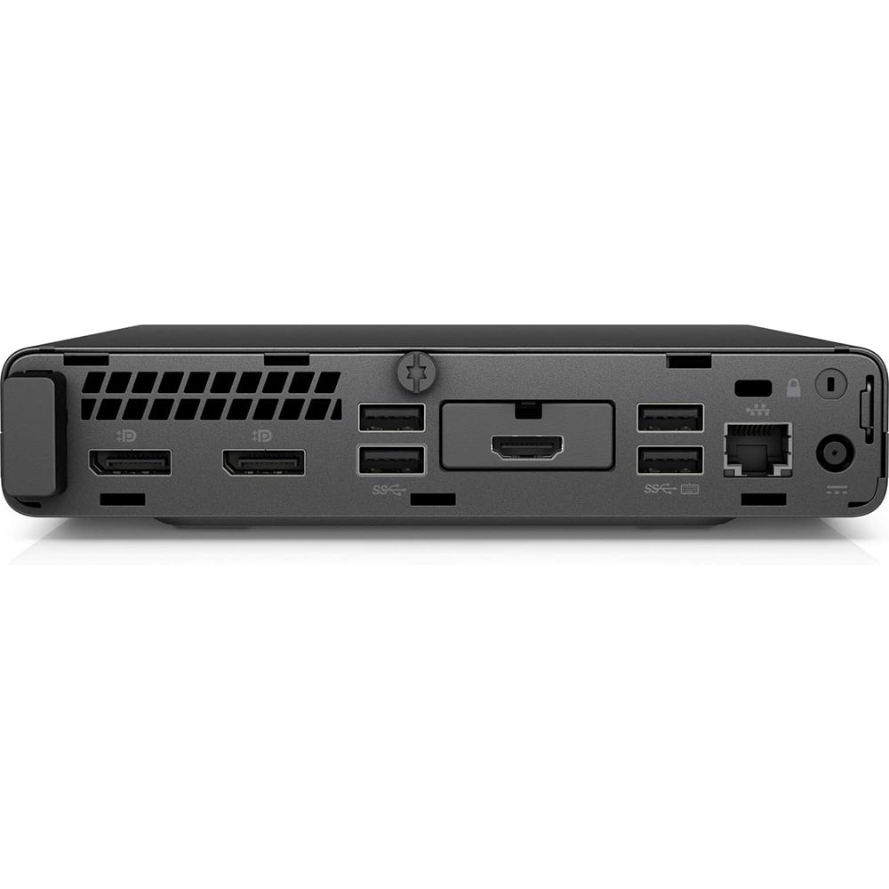 Restored Windows 11 HP EliteDesk 800 G5 Micro PC | Octa-Core i7 9th gen CPU | 32GB RAM | 1TB SSD | Dual 22" LCD's | (Refurbished)