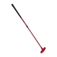 thumbnail image 1 of Putter de golf ajustable y plegable para niños, ayuda reglamentaria para entrenamiento en green. Rojo, 1 of 9