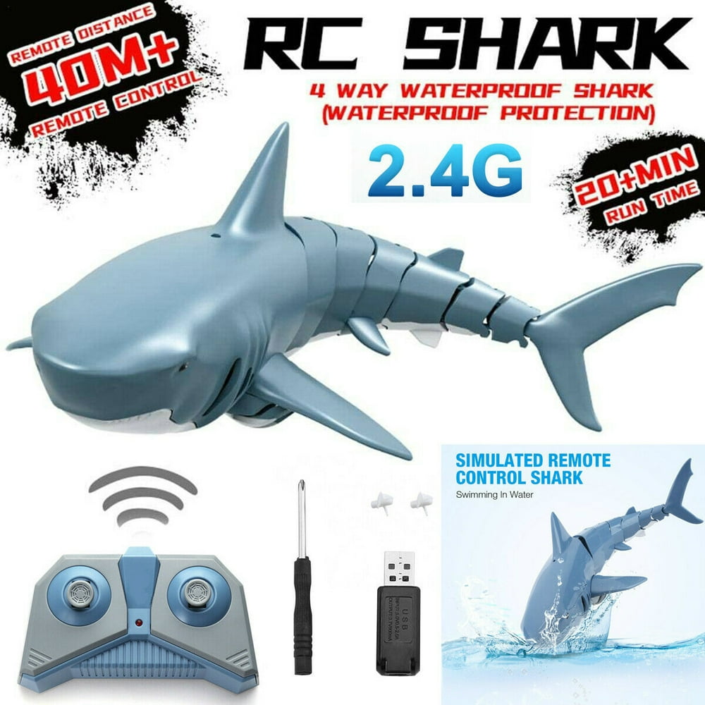 inflatable shark remote control