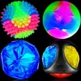 thumbnail image 1 of Bola Sumind para perro, con luz LED intermitente, para perro, 4 unidades, 1 of 6