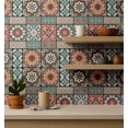 thumbnail image 4 of S4sassy Self Adhesive Wallpaper, Mosaic Tile Wallpaper, Multi Removable DIY Vinyl Tile Pattern Wall Covering, Textured Peel and Stick Contact Paper for Entryway Walls, Kitchen Backsplash (25"x60"), 4 of 8