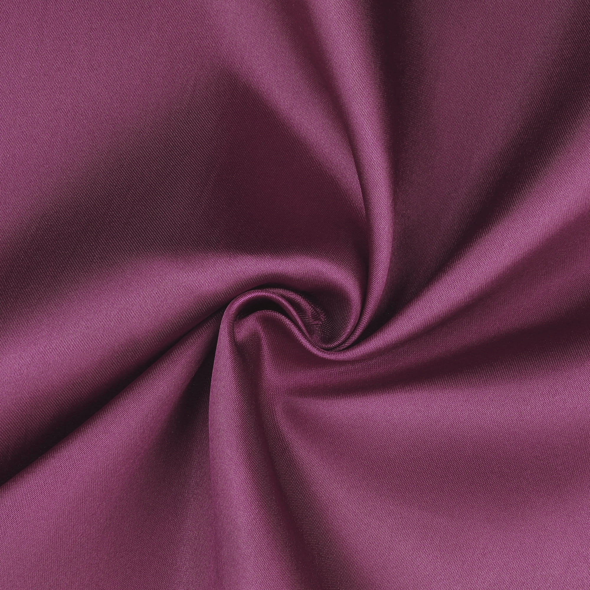 Unique Bargains Soft and Durable Envelope Closure Satin Pillowcase (2 Count) Wine Red Standard