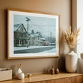 thumbnail image 5 of Snowy Springville - Springville New York Photography Unframed Wall Art Print 20 x 30 inches, 5 of 7