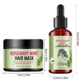 thumbnail image 3 of Clearance, Rosemaries Hair Care Set: Hair Oil 30ml + Hair Mask 120g - Deep Nourishment, Long-Lasting Fragrancy, Smooth And Shiny Hair, 3 of 5