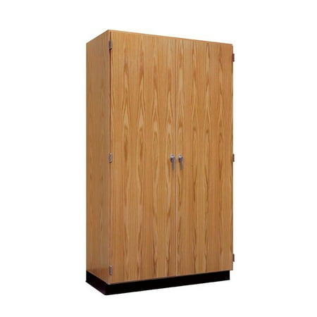 Diversified Woodcrafts 353-4822 48 in. W x 22 in. D x 84 in. H Wall Storage Case