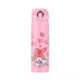 thumbnail image 5 of Sanrio-taza térmica de dibujos animados Kawaii Kuromi Cinnamoroll Melody, botella de agua deportiva portátil al aire libre, botella de acero inoxidable al vacío, 5 of 5
