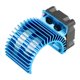 thumbnail image 5 of Disipador de calor con ventilador de refrigeración para motor 540/550 de coche eléctrico RC a escala 1/10 (azul), 5 of 10