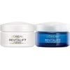 L'Oreal Paris RevitaLift Anti-Wrinkle + Firming Bundle: Day Cream SPF 25 and Night Cream, 1.7 Ounce Each