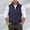Dark Blue, variant on LEKWK Vest for Men Full Zip Stand Collar Sleeveless Jacket with Multi Zipper Pockets Lightweight Windproof Casual Outdoor Wear for Hiking Golf Fishing Khaki L