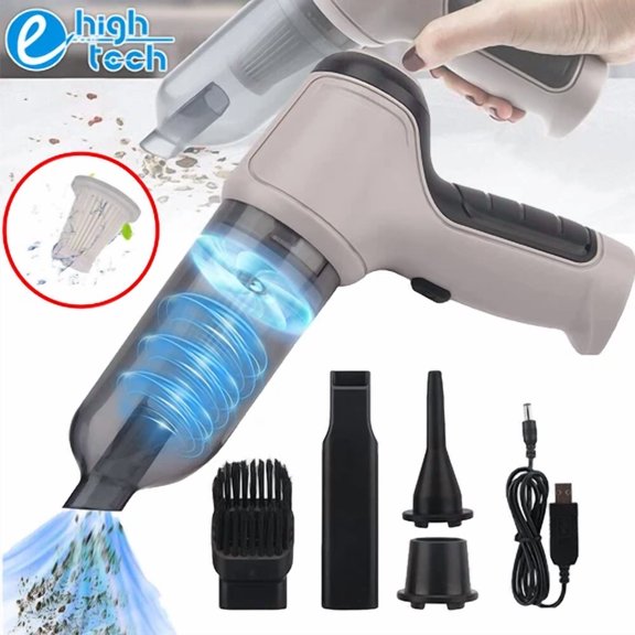 9000Pa Wireless Car Vacuum Cleaner Strong Suction Handheld Portable Air Blower