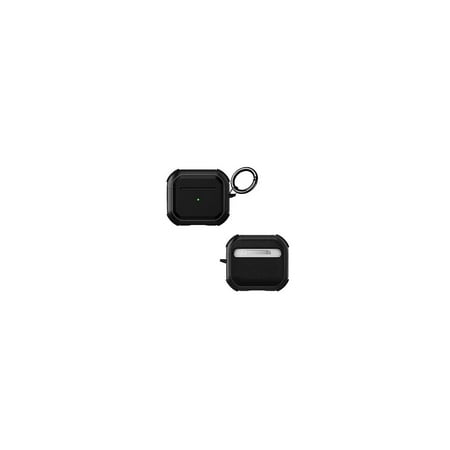 SaharaCase - Armor Series Case for Apple AirPods 3 (3rd Generation) - Black