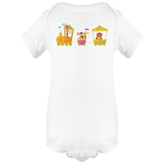 Giraffe Train Driver Bodysuit Infant -Image by Shutterstock,  Newborn