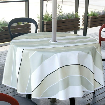 

Table Cover Outdoor Tablecloth Washable Waterproof Table Cloth With Zipper And
