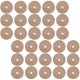 thumbnail image 4 of 30 ruedas de madera pequeñas y redondas para coche de juguete, accesorios para manualidades., 4 of 7
