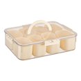 thumbnail image 4 of Organizador de bocadillos de bocadillos de bocadillos de bocadillo de contenedores de alimentos multipertenencias para el cajón de gabinete de cocina claro, 4 of 8