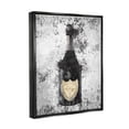 thumbnail image 3 of Stupell Industries Champagne Grey Gold Ink Illustration Jet Black Framed Floating Canvas Wall Art, 24x30, by Amanda Greenwood, 3 of 5