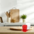 thumbnail image 5 of Ceramic French Butter Dish Crock with Glass Lid – Large Capacity, Water Seal Butter Keeper – Red | Elegant Countertop Butter Holder for Soft, Spreadable Butter | Easy to Clean & Dishwasher Safe, 5 of 7
