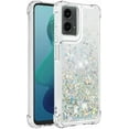 thumbnail image 7 of HCTian Case for Motorola Moto G 2024 5G, Lovely Elegant Bling Quicksand Sparkle Shiny Glitters Premium Fashion Shockproof Cover Case for Motorola Moto G 2024 5G, 7 of 7