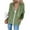Green, variant on Aloohaidyvio 2024 Summer Plus Size,Fashion Ladies Casual Hooded Slim Zipper Fleece Sweater Coat