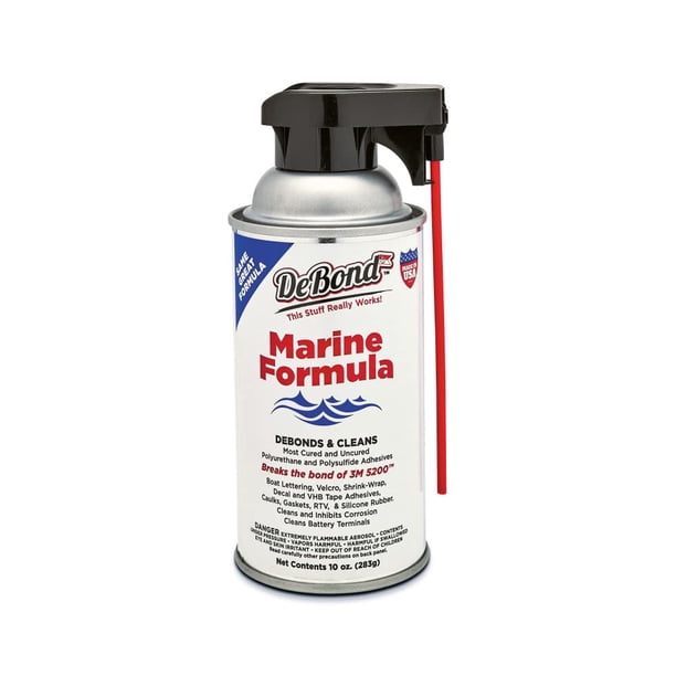Removedor de adhesivo marino Debond MF10US en aerosol de 300 ml