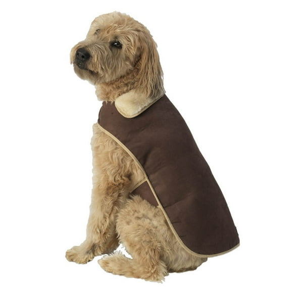 Brown Alpine Dog Coat - Small