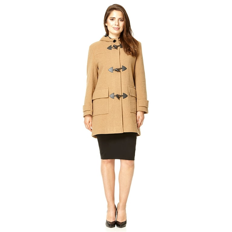 Camel deals toggle coat