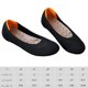 thumbnail image 2 of Zapatos planos de ballet de punto cómodos zapatos de oficina zapatos para caminar para mujeres, 2 of 9