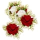 thumbnail image 2 of 4 Uds. Brazalete de ramillete nupcial de boda pulsera decorativa de ramillete de muñeca pulsera de flores para novia, 2 of 5