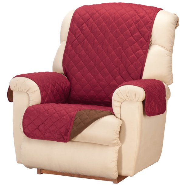 Reversible Microfiber Recliner Cover