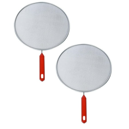

2 PCS Tainless Steel Explosion Proof Cover Oil Screen Fry Fish Anti Splash Net Cover Oil Cover Kitchen Utensils Kitchen Gadgets kitchenware