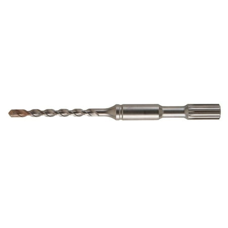 UPC: 0045242102525 | Milwaukee-48-20-4062 Spline Bit 2-Cutter 5/8 in. x 10 in.