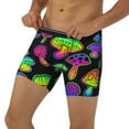 thumbnail image 2 of Sigee Bright Mushrooms for Men's Boxer Briefs,Moisture Wicking and Breathable Large, 2 of 9