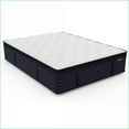 thumbnail image 2 of Mattresses | Twin 14.5” Medium Feel Euro-Top Latex Hybrid with Cool-Touch Fabric, , Made in USA | Foam+Spring | White, 2 of 5