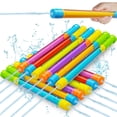thumbnail image 1 of Juego de pistolas de agua BeBoutoye, 12 unidades para niños y adultos con capacidad de 115 ml, 1 of 6