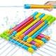 thumbnail image 1 of Juego de pistolas de agua BeBoutoye, 12 unidades para niños y adultos con capacidad de 115 ml, 1 of 6