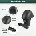 thumbnail image 5 of Unique Bargains 2 Pcs Car Windshield Wiper Washer Nozzle Spray Jet Fit for Honda Odyssey 2011-2013 Black, 5 of 6