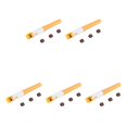 thumbnail image 1 of kurtrusly Pet Paws Dog Cats Grooming Grinding Painless Trimmer Pet 5Set, 1 of 5