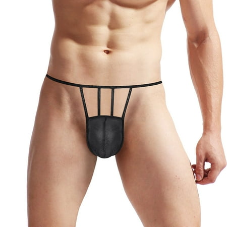 

Men s Exotic Lingerie Underwear Comfortable Breathable Fine Mesh Transparent Thong Nightwear Underwear For Men