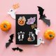 thumbnail image 2 of 26-27 100PCS non-repeating Halloween Pumpkin Theme Stickers, Vinyl Waterproof Holiday Party Stickers, Kids and Youth Adult Party Favors Gifts, 2 of 4