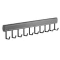 thumbnail image 1 of 8-hooks Kitchen Hook Rack Wall Mounted Hangers Rack Spoon Shovel Chopping Board Organizer Kitchen Accessories,gray, 1 of 5