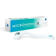 ORA Facial Microneedle Derma Roller System 0.25mm, Aqua/White