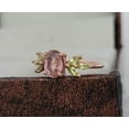 thumbnail image 6 of Shine Pink Tourmaline Ring - 925 Sterling Silver Tourmaline Ring - Delicate Peridot Gemstone Ring - Statement Ring - Gift for Her, 6 of 8