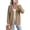 Camel, variant on Uvplove Women's Contrast Trim Tie Front Cardigan Sweater - V Neck Long Sleeve Casual Knit Open Front Top,Camel,XL