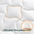 thumbnail image 4 of 10 Inch Cloud Memory Foam Mattress, Full, Fiberglass Free, Pressure Relieving, Mattress in A Box, CertiPUR-US Certified, White, 4 of 21