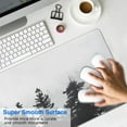 thumbnail image 4 of Comfort and Precision - Forest Theme XXL Mouse Pad, Extended Non-Slip Desk Mat with Stitched Edges - Perfect for Gaming and Office Workstations (31.5 x 11.8inches), 4 of 7
