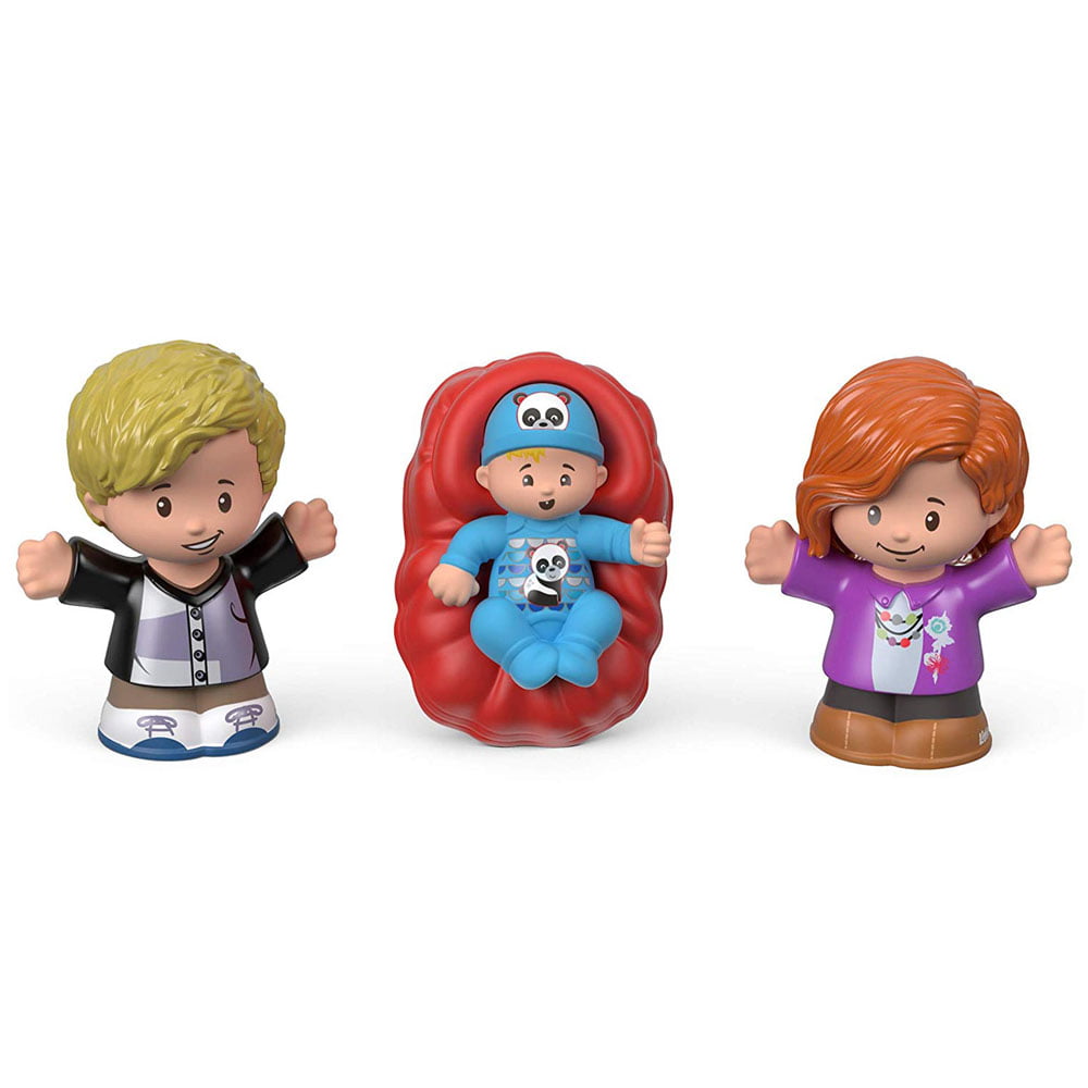 Caucasian Fisher-Price Little People Big Helpers Family