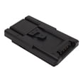 thumbnail image 2 of Placa de Adaptador de Cámara de Batería de Montura Dorada, Placa de Adaptador de Cámara Eficiente Compacta Negra Vapación V Montaje Resistante Del Calor para Filmara, 2 of 7