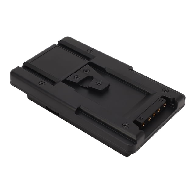 V Mount Plate, Black ABS Gold Mount Battery Camera Adapter Plate For Camcorder